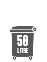 50l Wheelie Bins