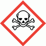 Toxic Chemical hazard Label