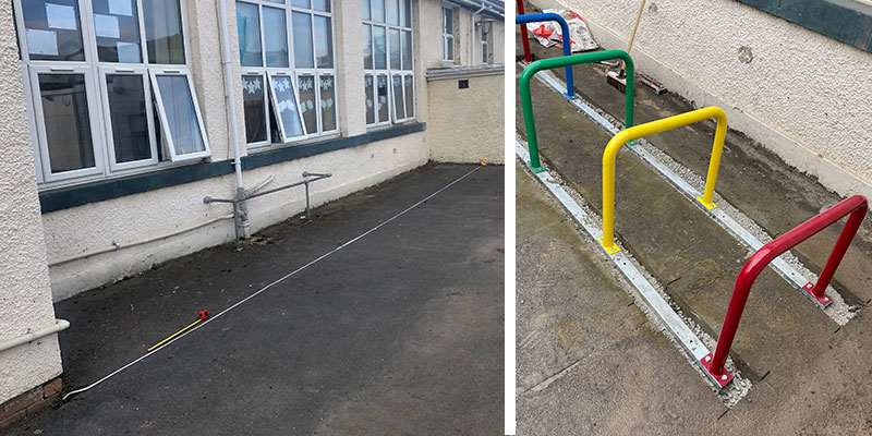 Cycle Racks Installation