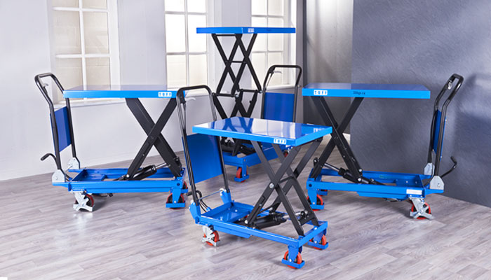 TUFF Products - Mobile Scissor Lift Tables