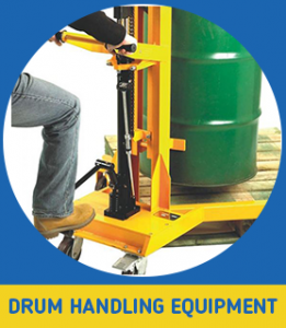 Health and Safety COSHH safety equipment drum handling equipment