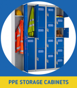 Health and Safety PPE personal protective equipment storage cabinets