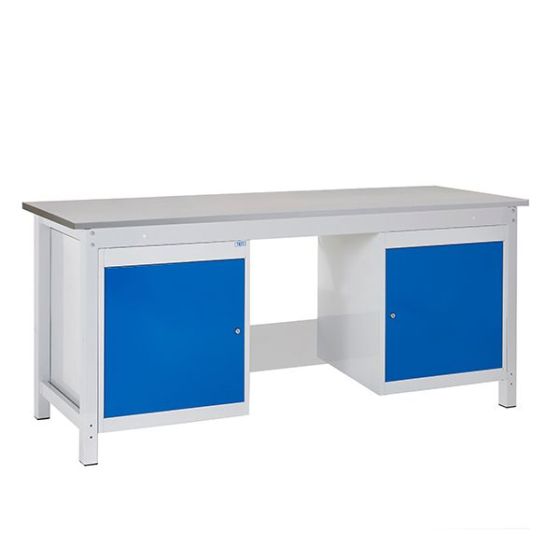 TUFF Workbench with 2 Cupboards