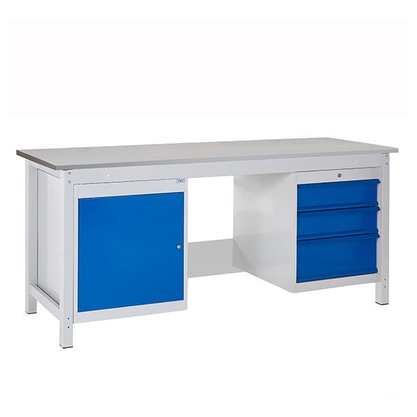 double storage heavy duty workbench