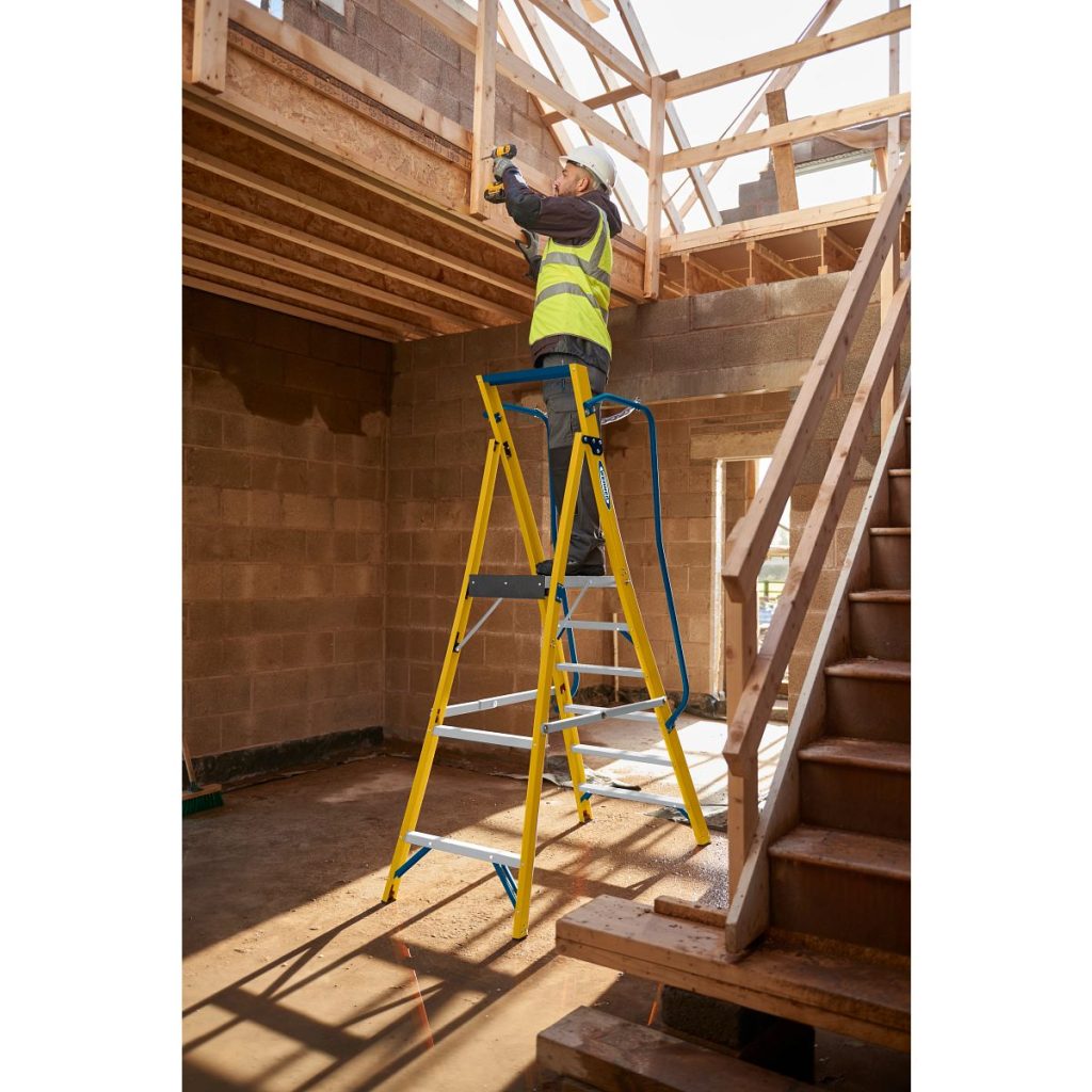 Werner Megastep Platform Ladder 6 Tread 
