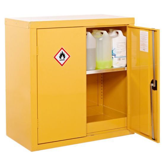Hazardous storage cabinet