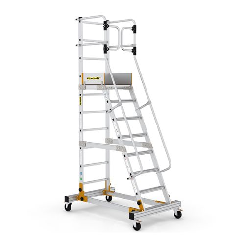 Climb It Mobile Steps with Gate 