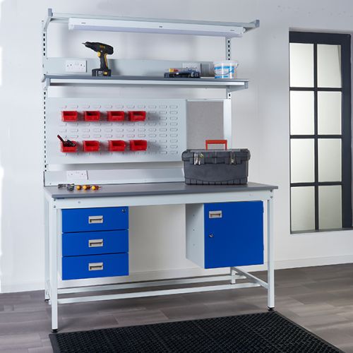 Square Tube Industrial Workbenches - 500kg UDL