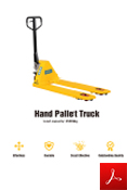 TUFF Hand Pallet Truck PU Wheels 2500kg