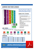 Armour Spectrum Lockers Data Sheet