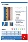 TUFF Lockers Data Sheet