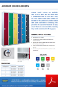 Armour Combi Lockers