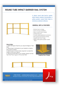 Round Tube Impact Barrier Rail System Data Sheet Round Tube Impact Barrier Rail System