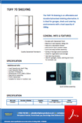 TUFF 70 Shelving Data Sheet