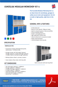 Euroslide Modular Workshop Kit 4 Data Sheet