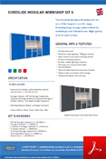 Euroslide Modular Workshop Kit 6 Data Sheet Euroslide Modular Workshop Kit 6 Data Sheet