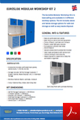 Euroslide Modular Workshop Kit 2 Data Sheet Euroslide Modular Workshop Kit 2 Data Sheet