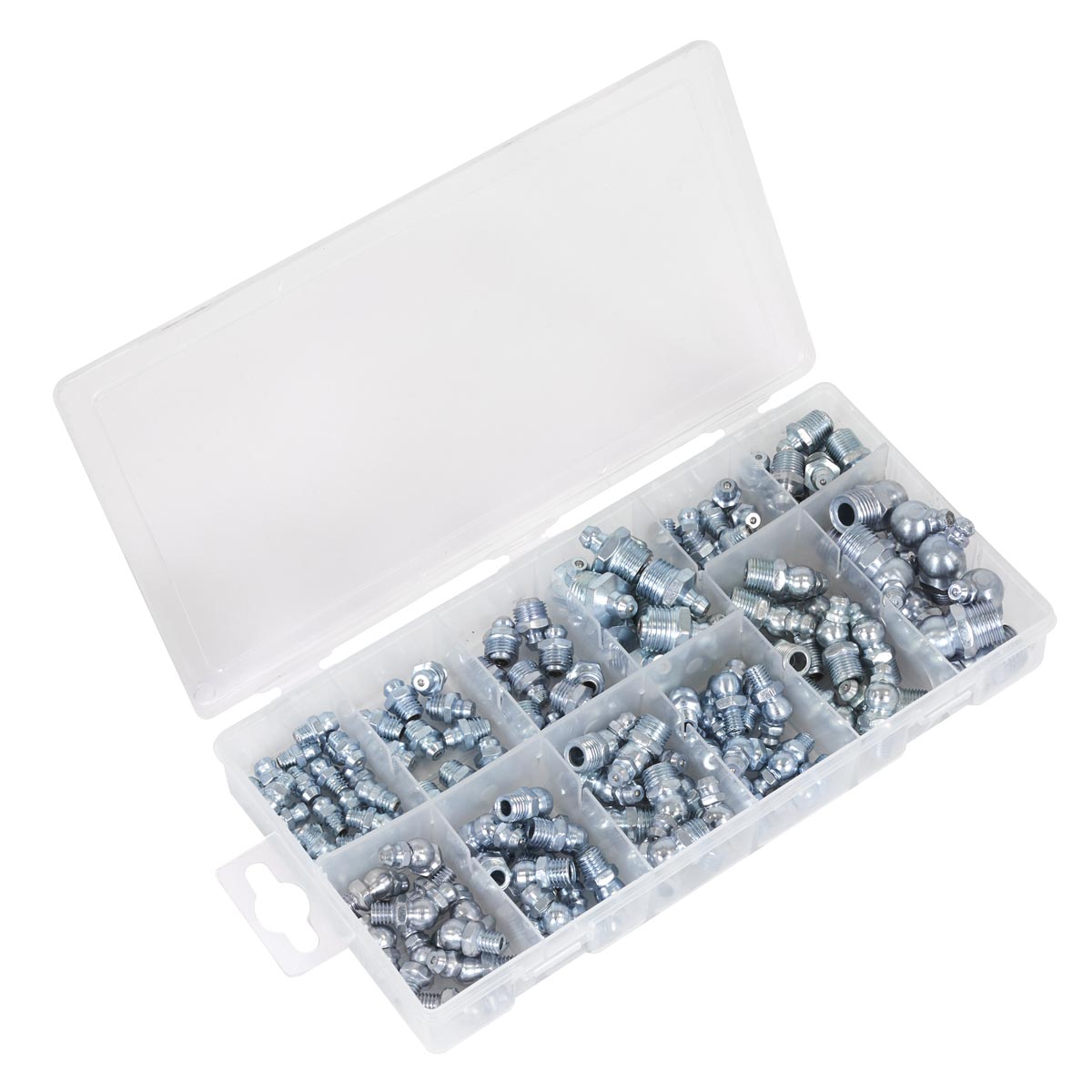 Metric Bsp Unf Grease Nipple Assortment 130pc Workplace Products