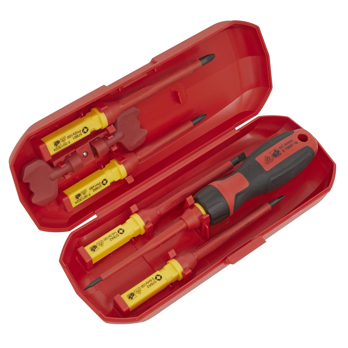 Premier Interchangeable Screwdriver Set 8pc - VDE Approved | Workplace ...