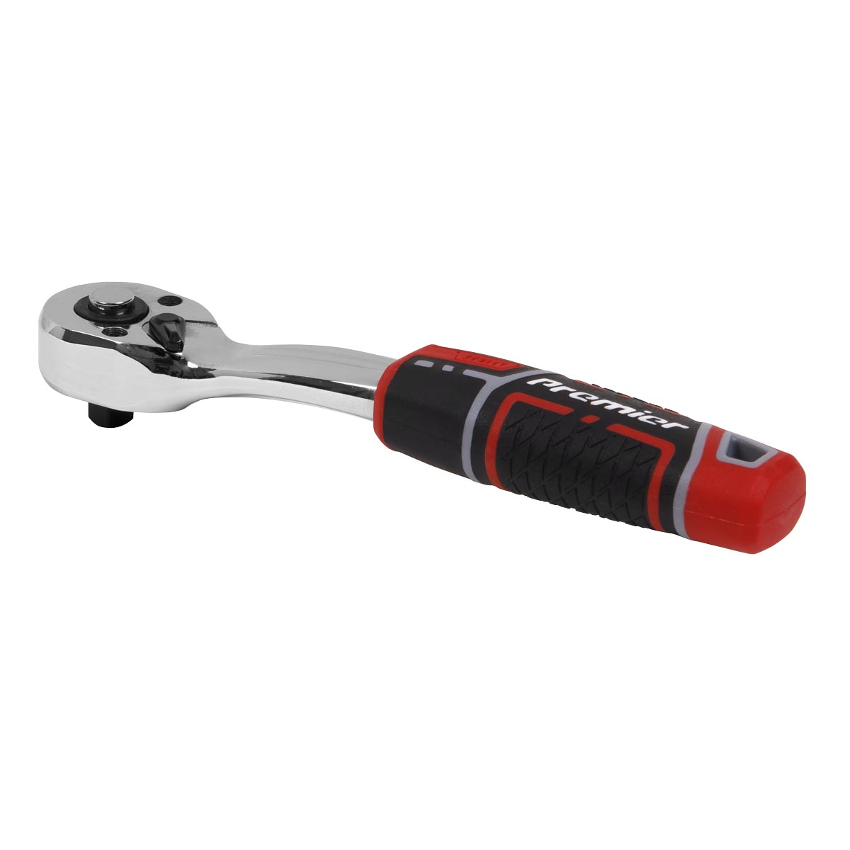 Premier Offset Ratchet Wrench with Flip Reverse 1/4
