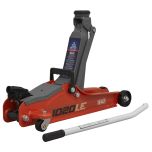 Low Profile Short Chassis Trolley Jack 2 Tonne - Red