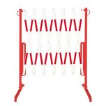 Medium Duty Extending Safety Barrier - 3.6 Metres Extended Barricade