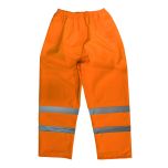 Worksafe® Hi-Vis Orange Waterproof Trousers - XX-Large