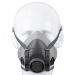 Reusable Half Mask without Filters