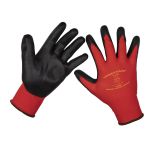 Worksafe® Nitrile Foam Gloves, Large - Pack of 12 Pairs