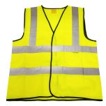 Worksafe® Hi-Vis Yellow Waistcoat - Large
