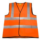 Worksafe® Hi-Vis Orange Waistcoat - Large