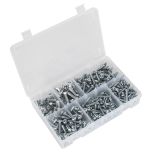Countersunk & Pan Head Pozi Machine Screw Assortment M5-M8 264pc