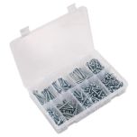 Zinc Plated Self-Tapping Pan Head Pozi Screw Assortment 305pc - DIN 798CZ