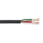 30m Thin Wall Automotive Cable 4 x 0.75mm² 24/0.20mm - Black