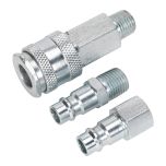 High Flow Air Tool Coupling Kit 1/4"BSPT