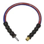 Air Leader Hose with Tailpiece & 1/4"BSP Union 600mm x 10mm