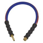 Air Leader Hose with Tailpiece & 1/4"BSP Union 600mm x 8mm