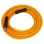 High-Visibility Hybrid Air Hose with 1/4"BSP Unions 5m x 8mm
