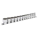 Premier Imperial Socket Set 1/2"Sq Drive 12-point 13pc