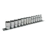Premier Socket Set 1/4"Sq Drive 12-point 13pc