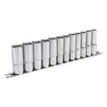 Premier Deep Socket Set 3/8"Sq Drive 12-point 12pc