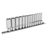 Premier Deep Lock-On™ Socket Set 1/4"Sq Drive 13pc