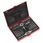 Imperial Tap & Die Set Split Dies BSW 28pc