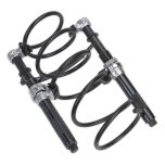 Heavy-Duty Coil Spring Compressor Set 1200kg 2pc