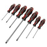 Premier GripMAX® Screwdriver Set 7pc - Red