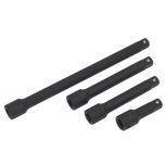 Premier Impact Extension Bar Set 1/2"Sq Drive 4pc