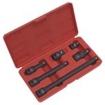 Premier Impact Adaptor & Extension Bar Set 1/2"Sq Drive 6pc