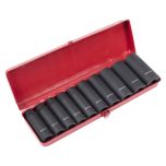 Premier Deep Impact Socket Set 1/2"Sq Drive 10pc