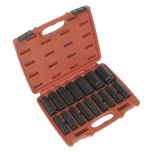 Premier Deep Impact Socket Set 1/2"Sq Drive 16pc