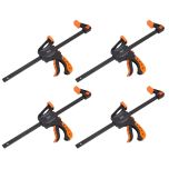 Ratchet Bar Clamp Set 300mm 4pc